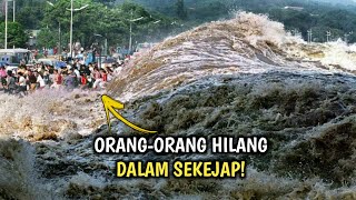 MERINDING Terekam Detik² Fenomena Alam Mengerikan TIba² MunculSaat Orang² Asik Pinggir Sungai [upl. by Neenaej105]