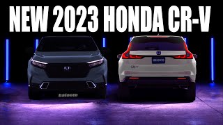 2023 Honda CRV SUV  quotOfficialquot Teaser Image [upl. by Nahgen]