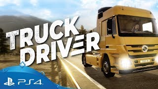 PS4  Truck Driver Gameplay Trailer 2019 [upl. by Dorcas]