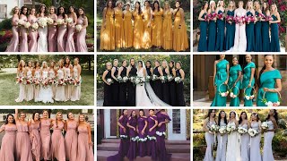 100 Beautiful Bridesmaid Dresses and Dress Trends 2024 From Classic to Contemporary [upl. by Cyndi]