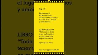 12 ¿Sientes que el entretenimiento constante está tomando el lugar de tus sueños y ambiciones [upl. by Auqinahs429]