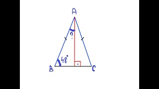 Lecția 65 Proprietățile triunghiului isoscel  Cls VIa [upl. by Anelrihs]