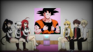 dxd react to Goku part 6 [upl. by Mckale]