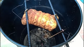 Cooking a Pork Loin Roast on the Pit Barrel Cooker [upl. by Guadalupe83]