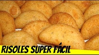 Como Fazer RISOLES FÁCIL E RÁPIDO RECEITA MAIS FÁCIL DO MUNDO  SALGADO DELICIOSO [upl. by Roach]