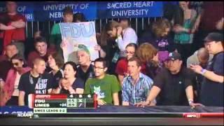 2012 NCAA Womens Collegiate Bowling Championships FDU vs UMES game 6 [upl. by Hauge]