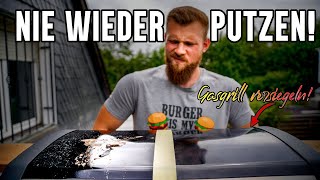 NIE WIEDER Grill reinigen Weltneuheit im Test Gasgrill Versiegelung [upl. by Nitza206]