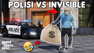 RAMPOK SEMUA BANK PAKE INVISIBLE  GTA 5 ROLEPLAY [upl. by Eninnaej]