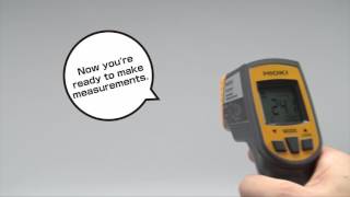 How to Use the Hioki Infrared Thermometer FT3700FT3701 [upl. by Nahaj]