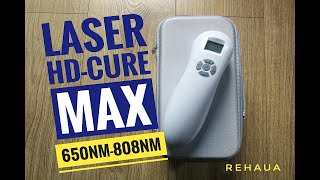 Laser therapy LASER HD Cure MAX [upl. by Ecienal]