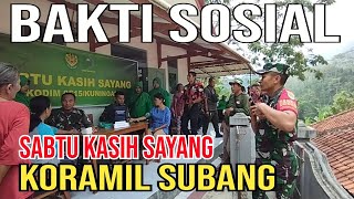 SABTU KASIH SAYANG  KORAMIL SUBANG LAYANI PENGOBATAN GRATIS DI GEREJA DUSUN KANCANA [upl. by Steddman]