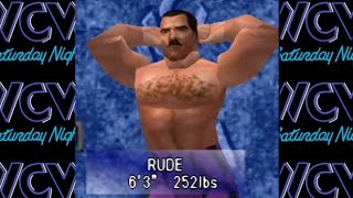 Rick Rude theme amp entrance  WCW Saturday Night by GM Spectre Nintendo 64 [upl. by Nnylyam]