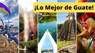 7 VÃDEOS que te HARÃN querer VIAJAR por GUATEMALA ðŸ‡¬ðŸ‡¹âœˆ [upl. by Ralli]