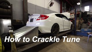 How to Crackle Tune  Honda Civic Flashpro  Quick Tutorial [upl. by Kcirdahc701]