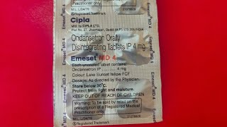 Ondansetron tablet  Emeset MD 4 tablet use in hindi [upl. by Holleran680]