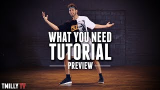 Jake Kodish  What You Need  Dance Tutorial Preview  TMillyTV [upl. by Damal417]