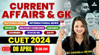 08 April Current Affairs 2024  Static GK and Current Affairs  Current Affairs Today [upl. by Quartet355]