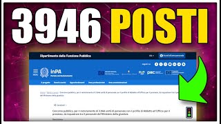 CONCORSO UFFICIO del PROCESSO 2024 BANDO per 3946 POSTI [upl. by Tenenbaum39]