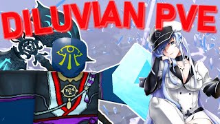 BEST BRICKWALL GRAN MAGE DILUVIAN PVE BUILD  Deepwoken PVE [upl. by Aisel]