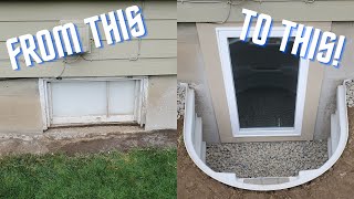 Installing a Egress Window [upl. by Papke]