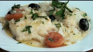 Bacalao fácil riquísimo Vídeo receta 143 Aquí cocinamos todos Cooking recipe [upl. by Baptist]