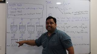 Lec 12 HeatSensible HeatLatent Heatwith Example [upl. by Relyat]