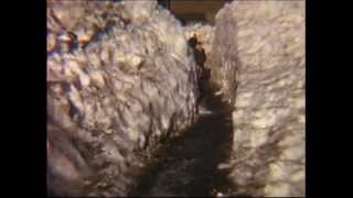 Winter of 1962  1963 Snow Drifts at Murton near Appleby in Westmorland Cumbria [upl. by Pineda]