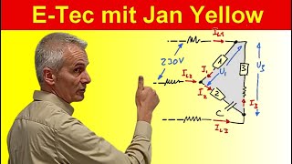 Drehstrom Dreieckschaltung unsymmetrische Verbraucher [upl. by Seaddon]