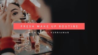 Fresh Make Up Routine With Albert Kurniawan  Heart Evangelista [upl. by Amaerd]