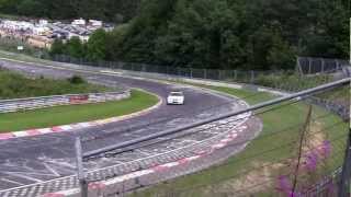 E46 M3 CSL lightweightTitanauspuffanlagen Nürburgring [upl. by Deraj806]