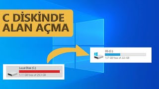 C Sürücüsünde Yer Açma Windowstaki Gereksiz Dosyaları Sil [upl. by Evadne229]