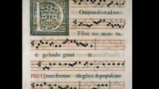 Gregorian chant  Circumdederunt me [upl. by Svirad]