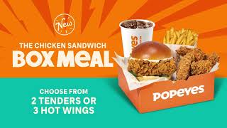 New Box Meals at Popeyes starting from £999 [upl. by Ignace]