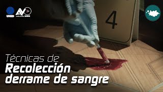 Técnica de Recolección de Derrame de Sangre [upl. by Curhan]