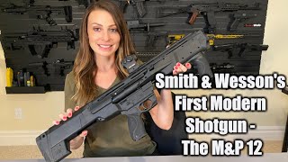 Smith and Wessons First Modern Shotgun  The MampP12 [upl. by Gnoix]