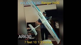 VOLANTEX RANGER 2400 RC PLANE Maiden Flight [upl. by Riobard625]