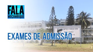 Arrancam esta terçafeira os exames de admissão ao ensino superior na Universidade Eduardo Mondlane [upl. by Llerrit882]