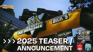 2025 Pittsburgh Marathon Announcement  Reveal [upl. by Arotahs571]