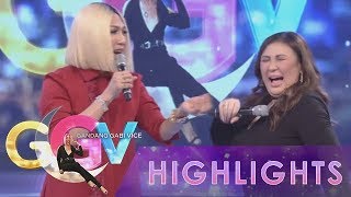 GGV Vice Ganda tries to convince Sharon Cuneta to smell his armpit [upl. by Sibie]