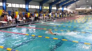 Santo Condorelli 100 Free 4347  400 Free Relay Prelims Lead off [upl. by Nolur]