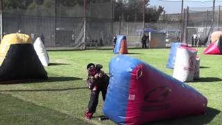 maximum paintball 4 man tournament fresno [upl. by Atnomed]