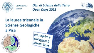 Presentazione del Corso di Laurea Triennale in Scienze Geologiche [upl. by Eladal]