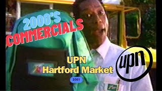 2000s Commercials UPN Hartford CT Market 2001 [upl. by Benny]