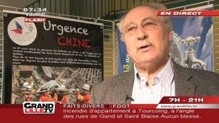 Séisme en Chine  Appel aux dons dans le Nord [upl. by Eceinwahs483]