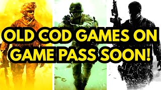 OLD COD Coming To Game Pass SOON [upl. by Rinaldo758]