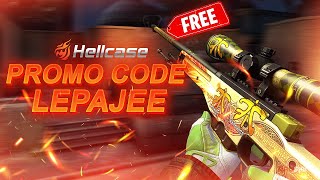 HELLCASE UPGRADE FOR AWP DRAGON LORE SUCCES HELLCASE PROMO CODE 2024 [upl. by Zerla]