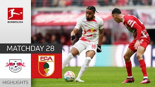 TimoWernerShow RB Leipzig  FC Augsburg 32  Highlights  Matchday 28 – Bundesliga 202223 [upl. by Tobe352]