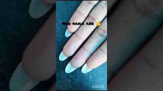 How to stick nails without any glue 🤔🌟 hacks trending ytshortsvideo bestyoutuber [upl. by Hploda]