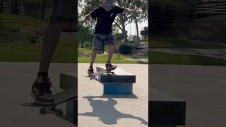 Boardslide lipslide 🛹 skateboarding skatepark skateboardingtrick [upl. by Aelahc]