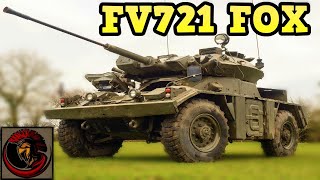 FV721 Fox Combat Vehicle Reconnaissance  BRITISH SCOUT VEHICLE [upl. by Quillan]